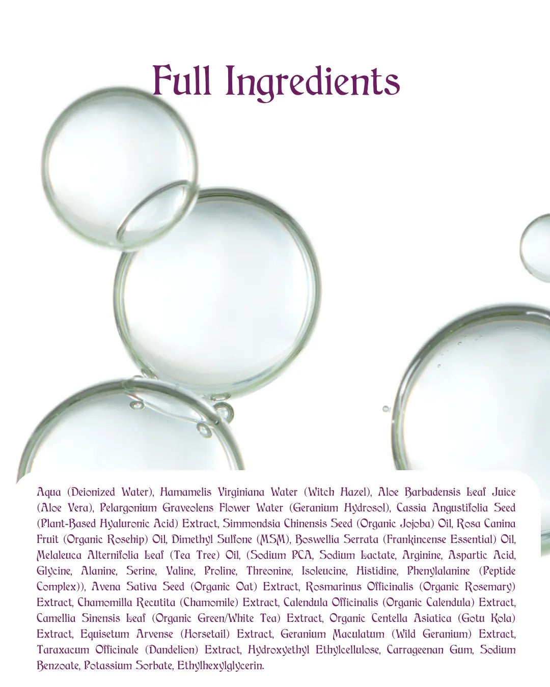 Hygia's Blue - Peptide Powered Toner– Boost Collagen - Frangance-free - Holistic Skincare My Store