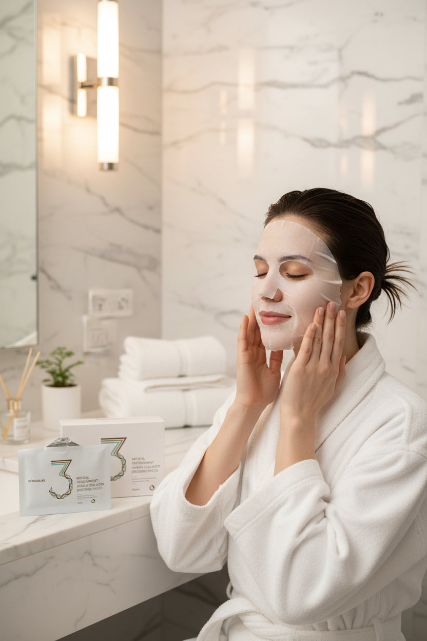 Human Collagen Recombinant Sheet Mask Honos Beauty