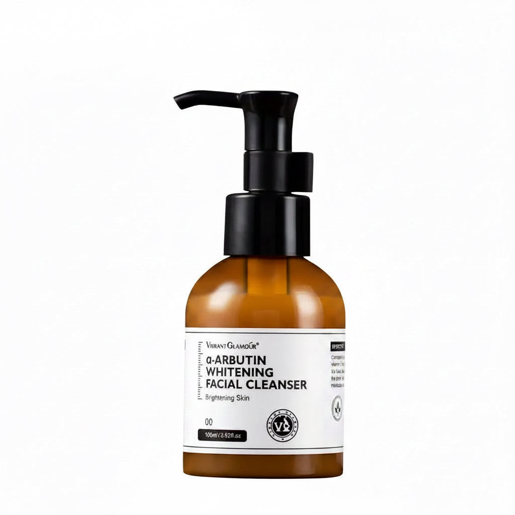 VIBRANT GLAMOUR α‑Arbutin Whitening Facial Cleanser Honos Beauty