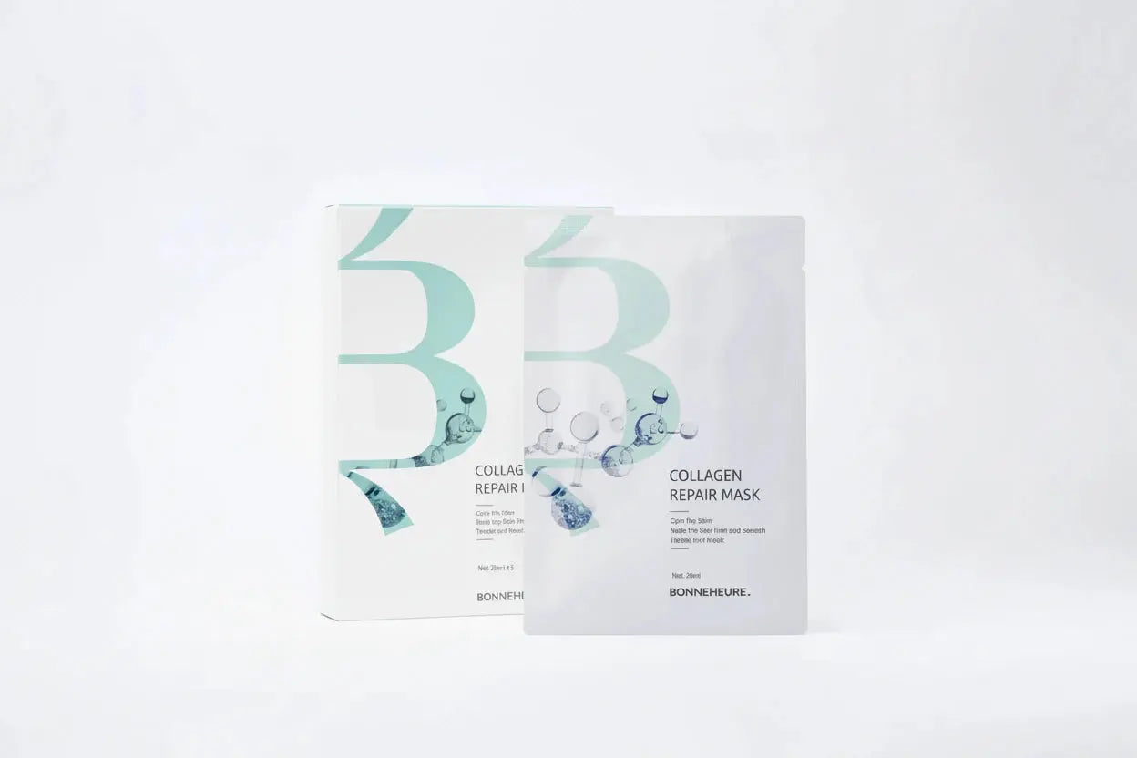 Human Collagen Recombinant Sheet Mask - Skin feels tighter and wrinkles soften Honos Beauty