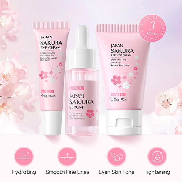 Japan Sakura Skincare Set 3-piece