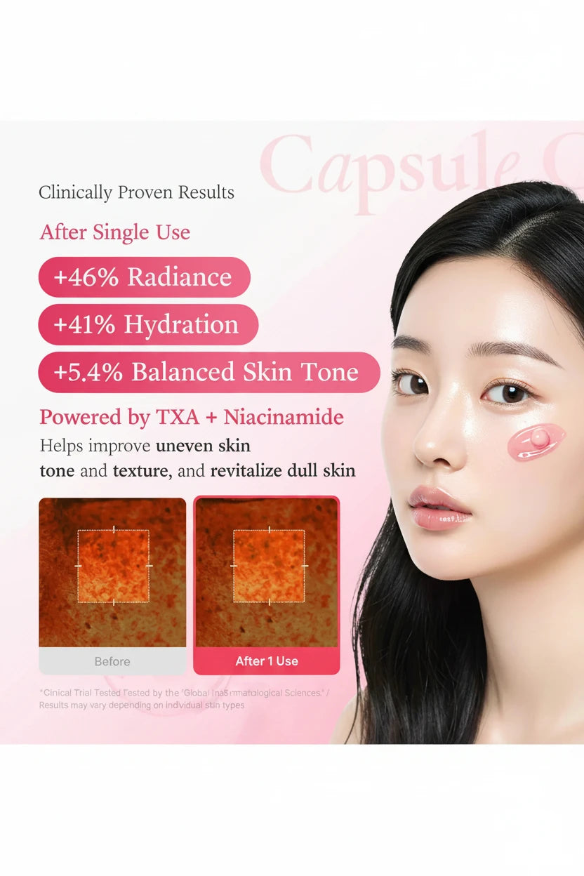Medicube TXA Niacinamide Capsule Cream Honos Beauty