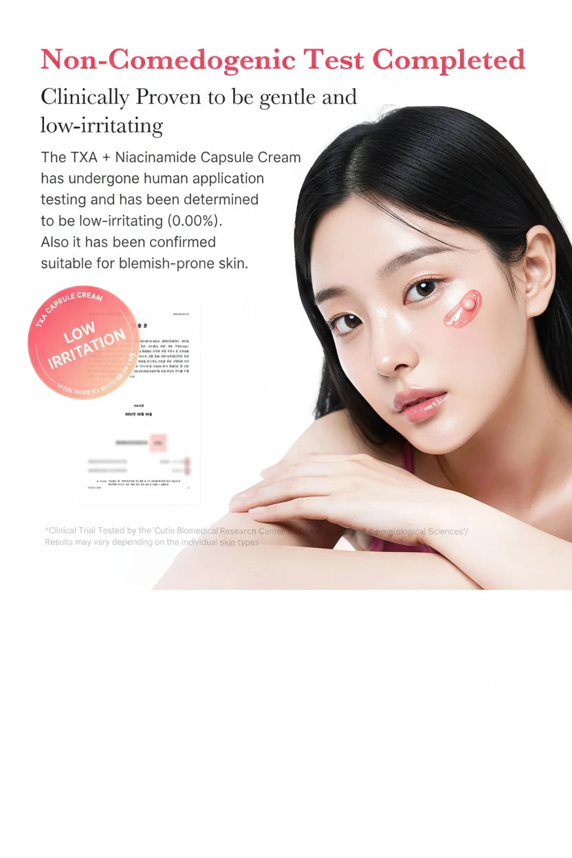 Medicube TXA Niacinamide Capsule Cream Honos Beauty