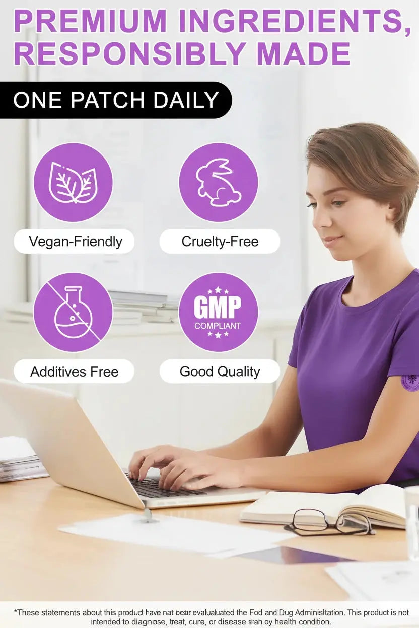 Acentiallabs Focus Patches - Support Mental Clarity & Concentration Honos Beauty