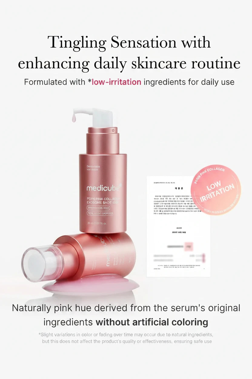 Medicube PDRN Pink Collagen Exosome Shot Honos Beauty