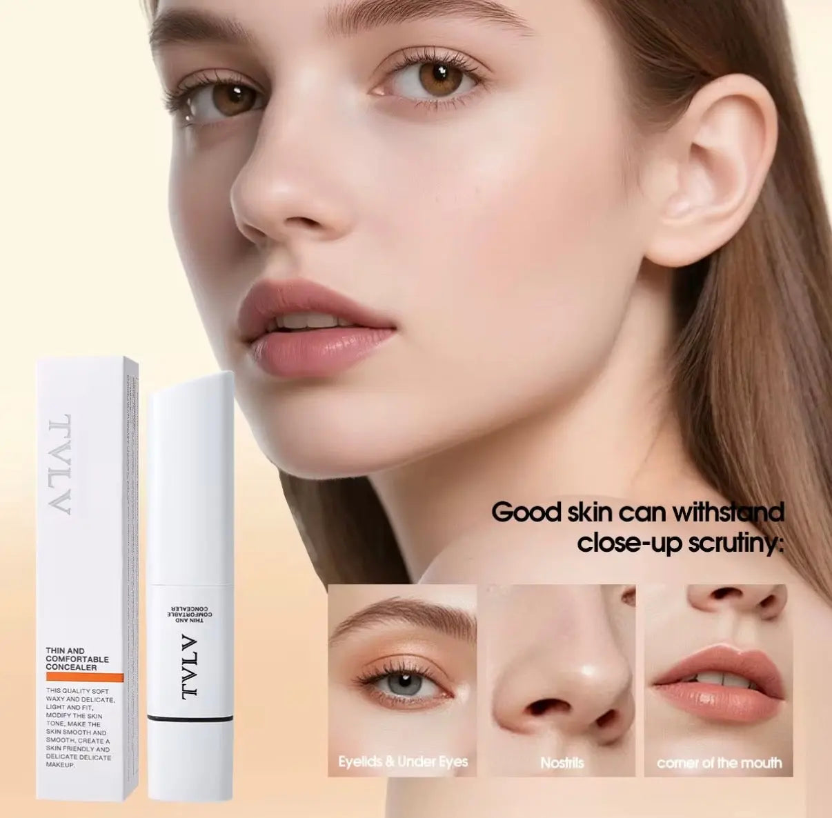 TVLV Concealer Foundation Stick - Concealer and Foundation Combination Honos Beauty