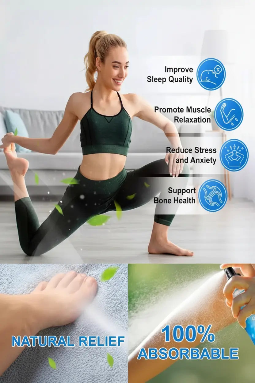 Melao Pure Magnesium Oil Spray | Topical Magnesium for Muscle Recovery & Relaxation Support Honos Beauty