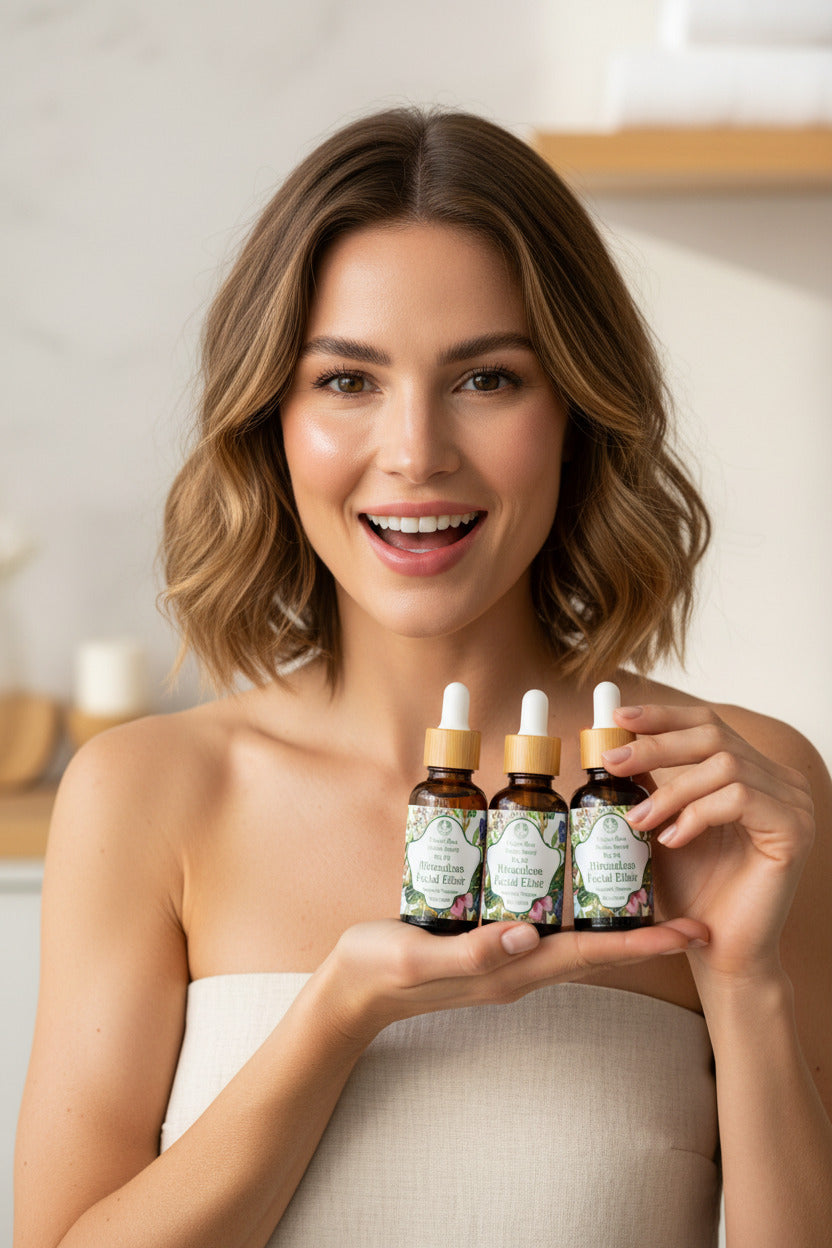 Miraculous Facial Elixir | Sensorial Skincare, Holistic Beauty Hygia's Blue