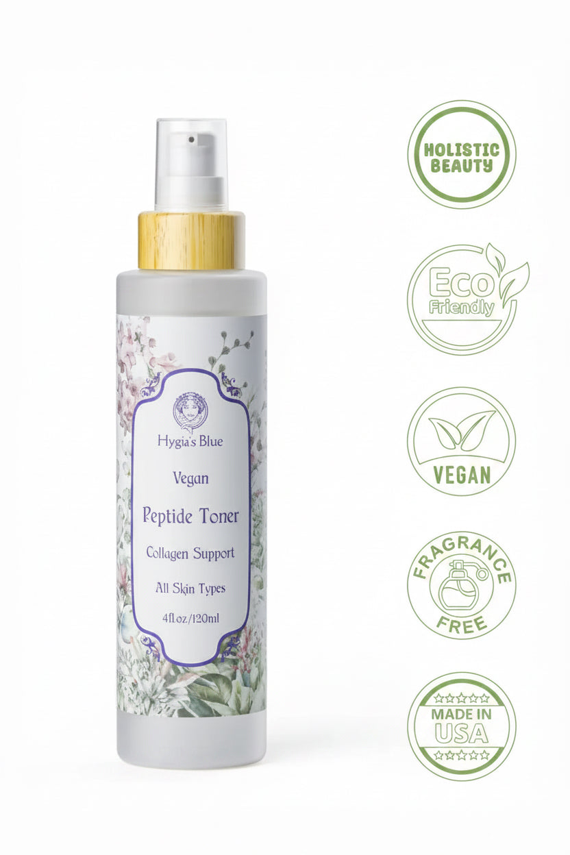 Hygia's Blue - Peptide Toner – Boost Collagen - Fragrance-Free - Holistic Skincare My Store