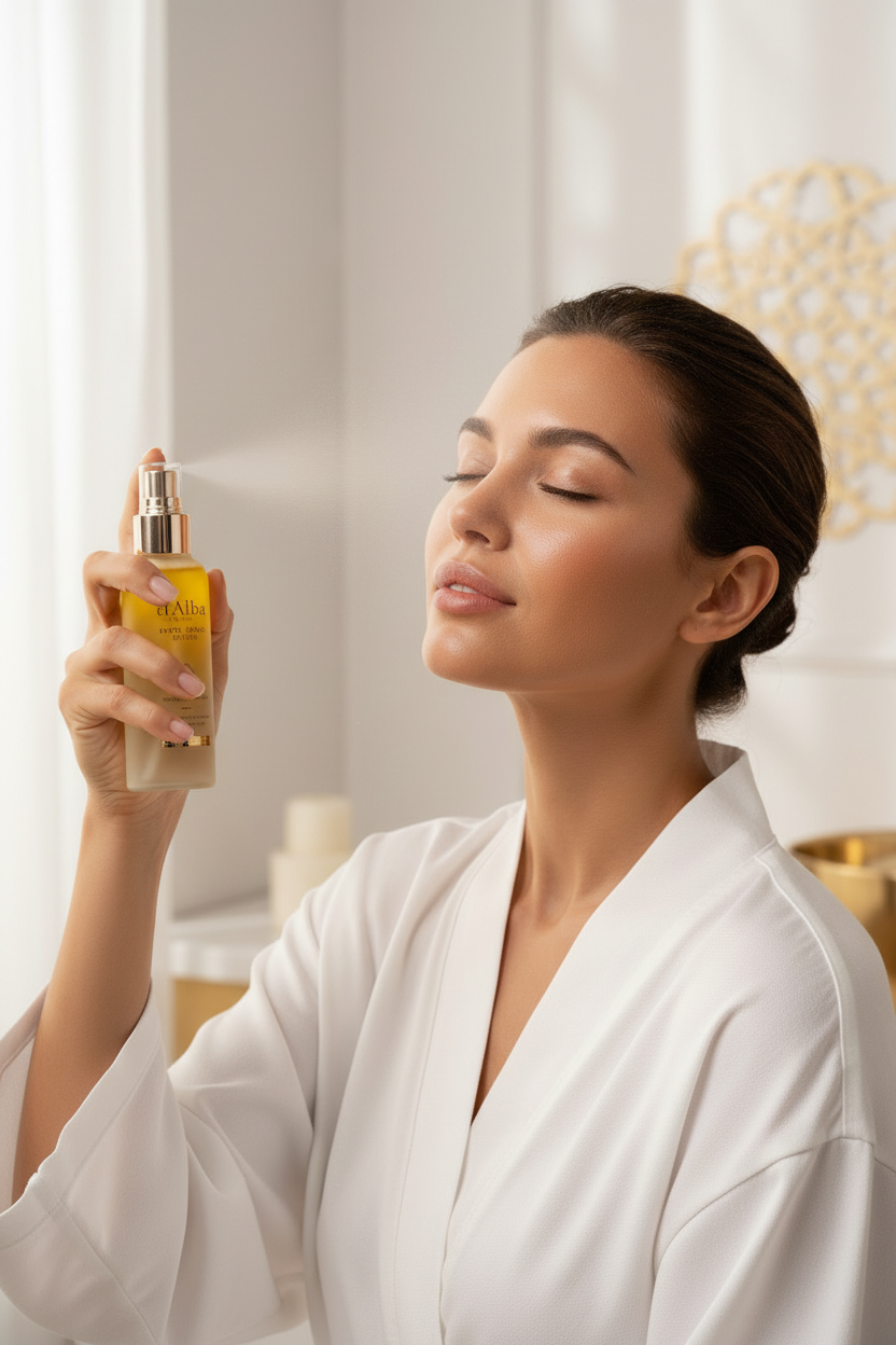 D'alba White Truffle Spray Serum Editorial
