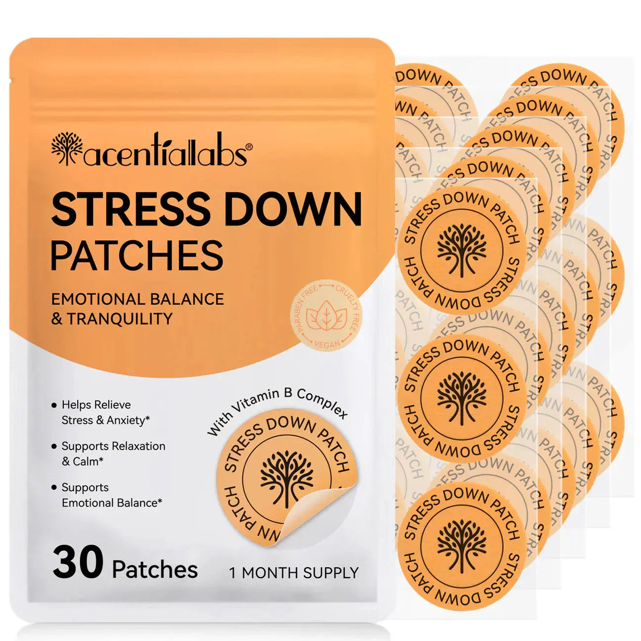 Stress Down Patches: Simple Support for Daily Calm and Balance Honos Beauty