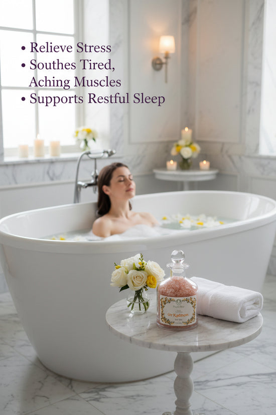 Hygia's Blue or Kadmon Bath Salts - Stress Relief - Deep relaxation