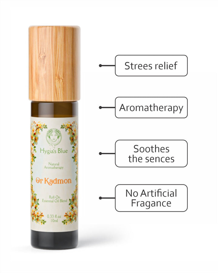 Or Kadmon Roll On  | Calm, Peace, Stress Relief roll on Hygia's Blue