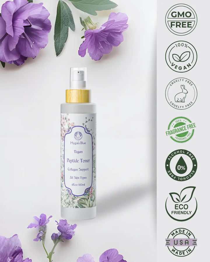 Hygia's Blue - Peptide Powered Toner– Boost Collagen - Frangance-free - Holistic Skincare My Store