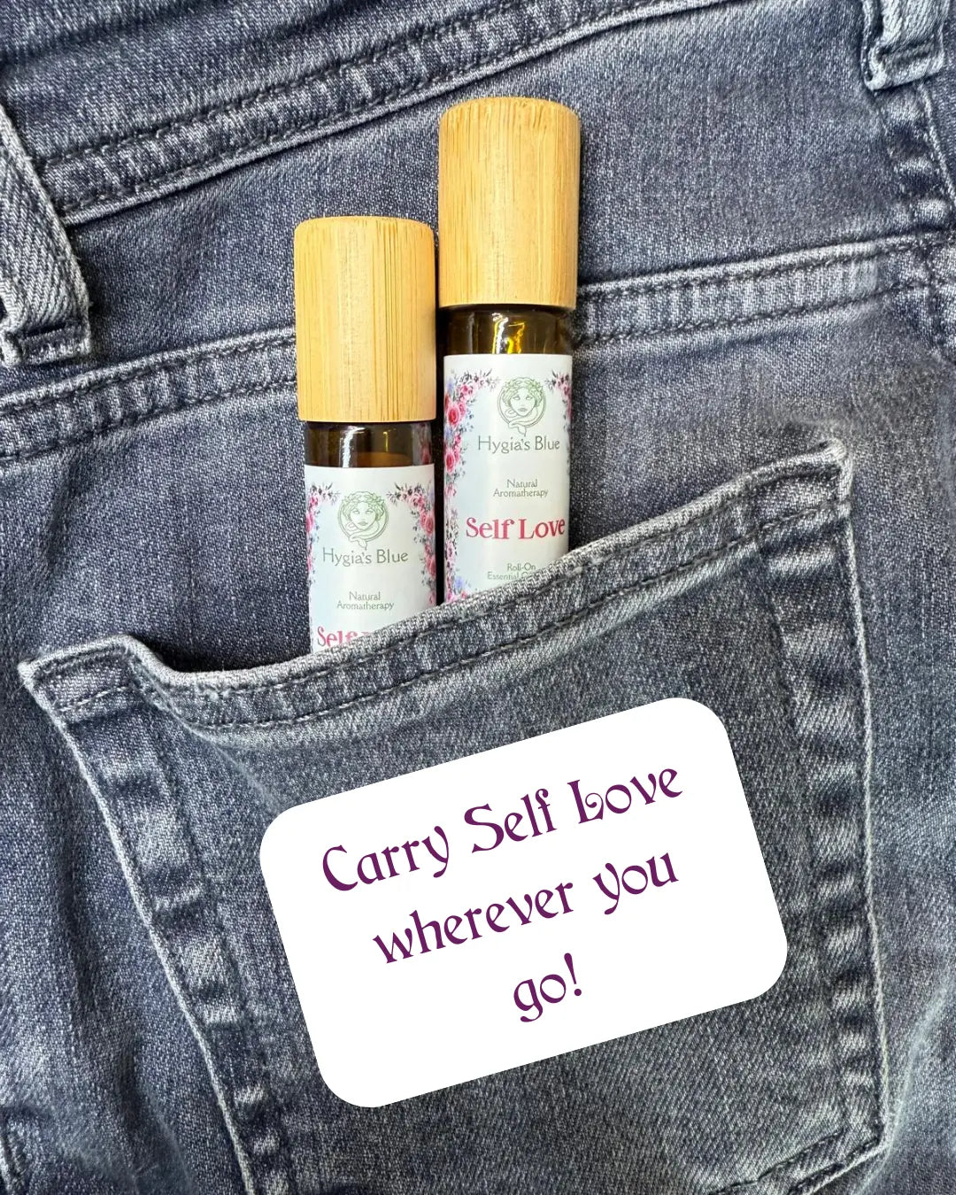 Hygia's Blue - Roll-On Self Love - Natural Essential Oils - Emotional Balance and Confidence My Store
