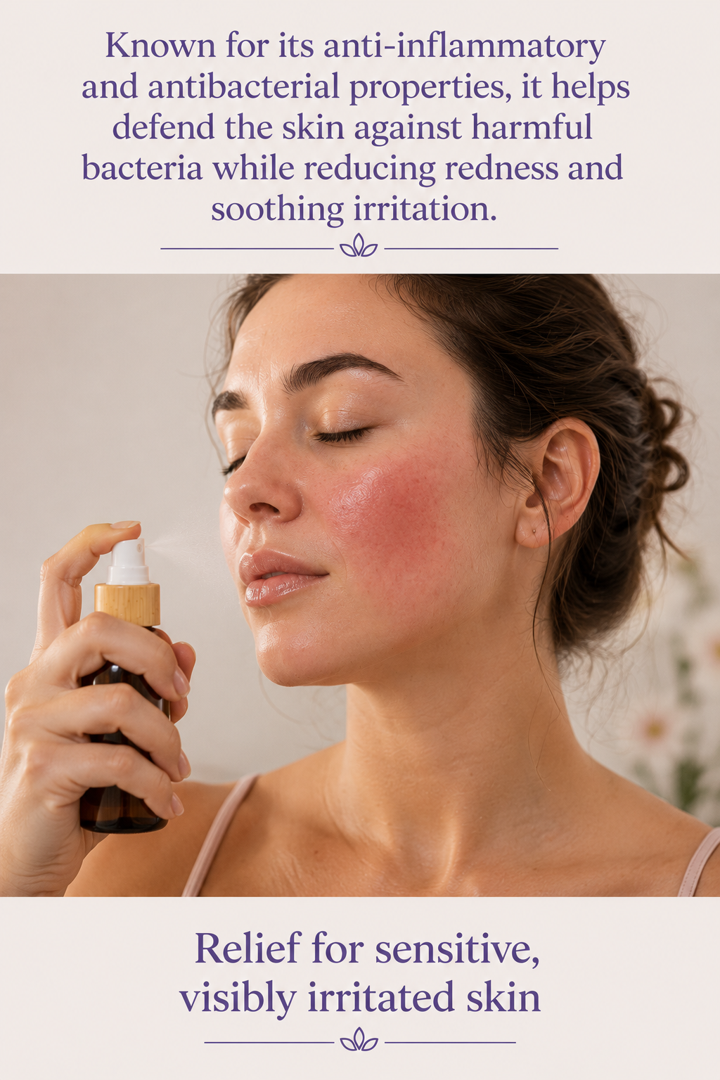 Hypochlorous Acid Spray - Defend the skin against harmful bacterias Hygia's Blue