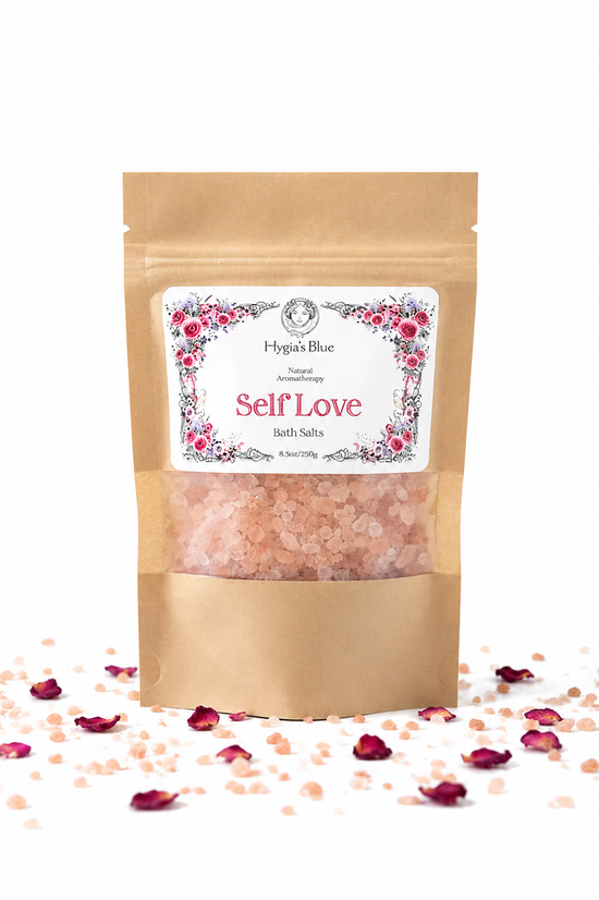 Self Love Bath Salts Pouch |  Self-reverence Hygia's Blue