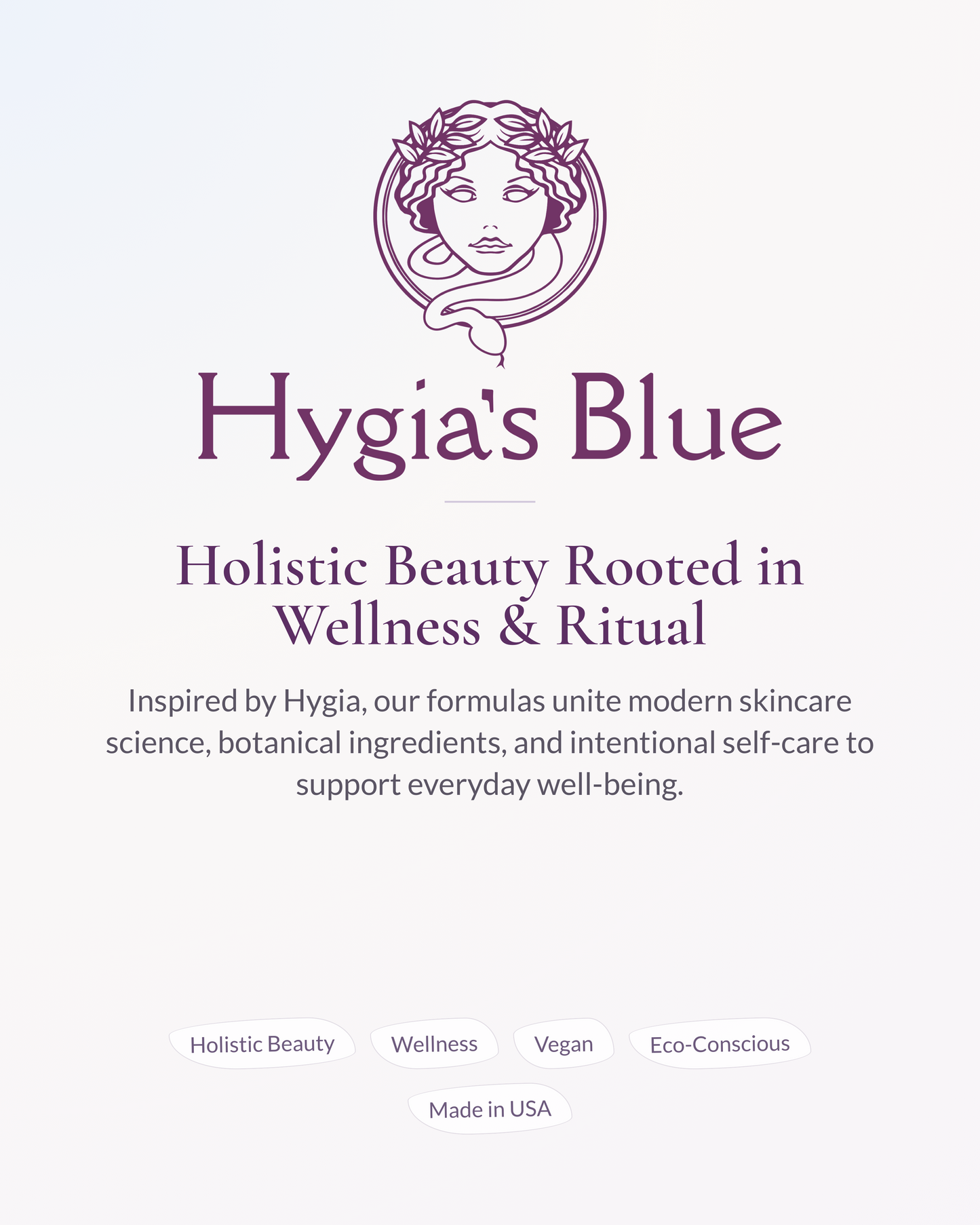 Peptide Toner | Boost Collagen,  Holistic Beauty,Firming facial toner Hygia's Blue