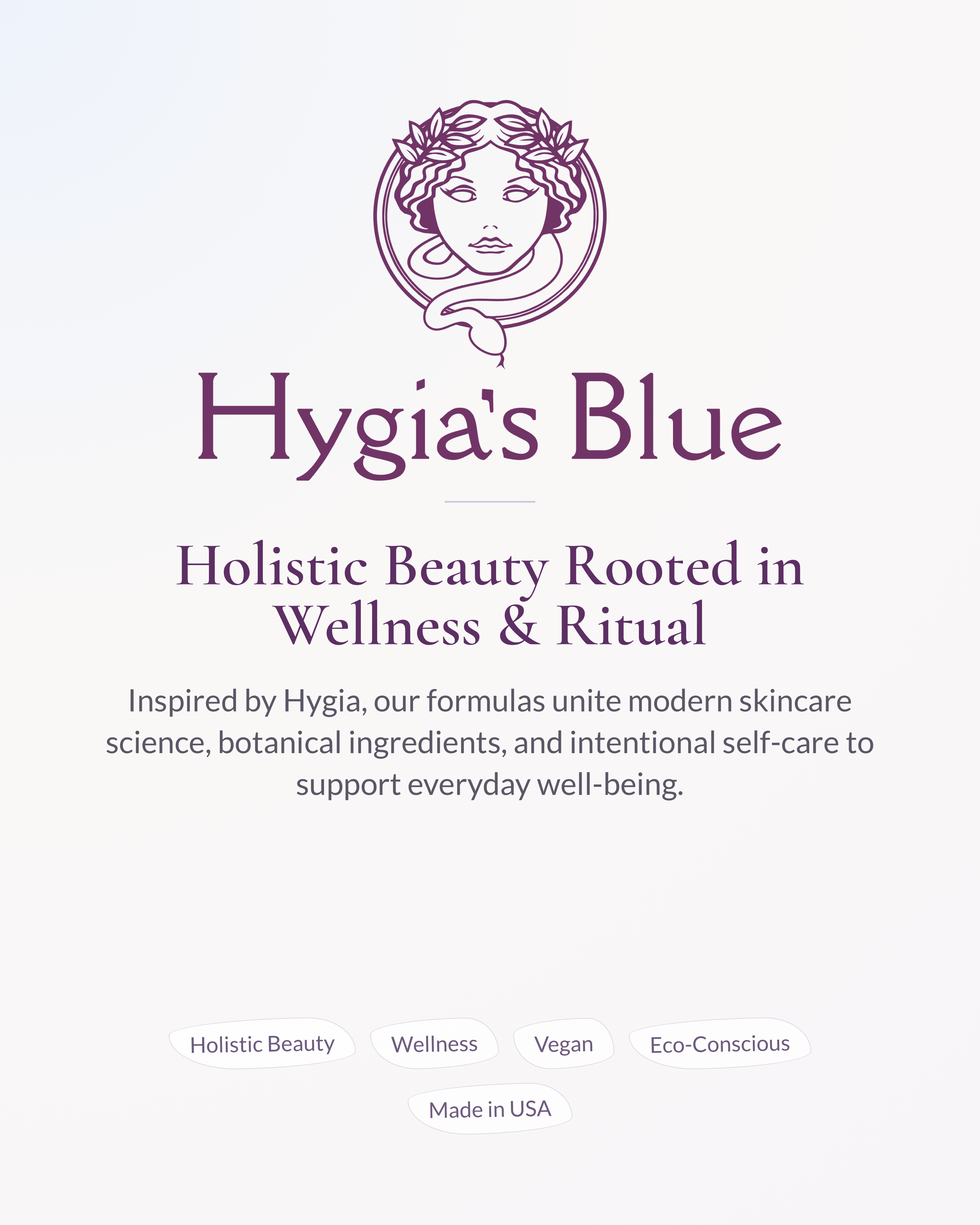 Peptide Toner | Boost Collagen,  Holistic Beauty,Firming facial toner Hygia's Blue