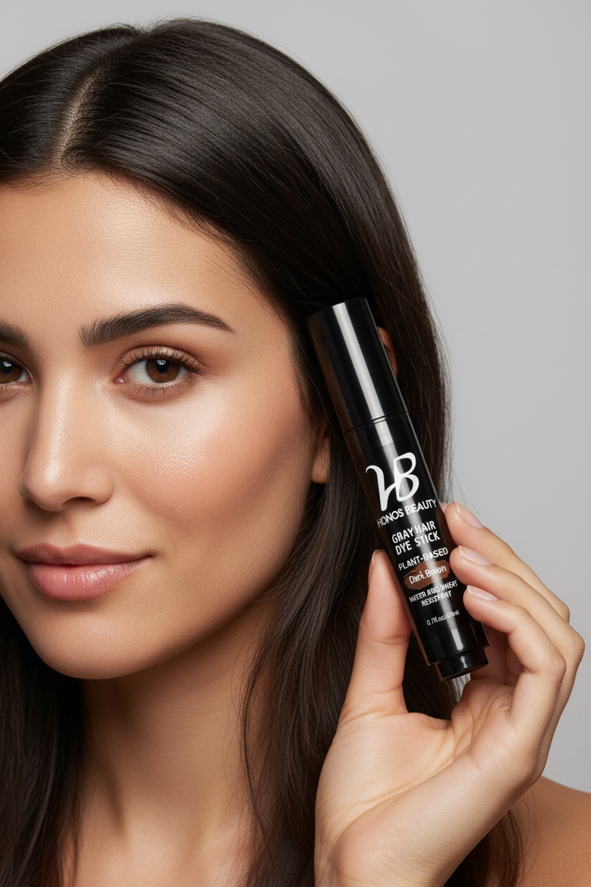 Honos Beauty - Gray Hair Dye Stick-  Hides gray hairs and roots in seconds