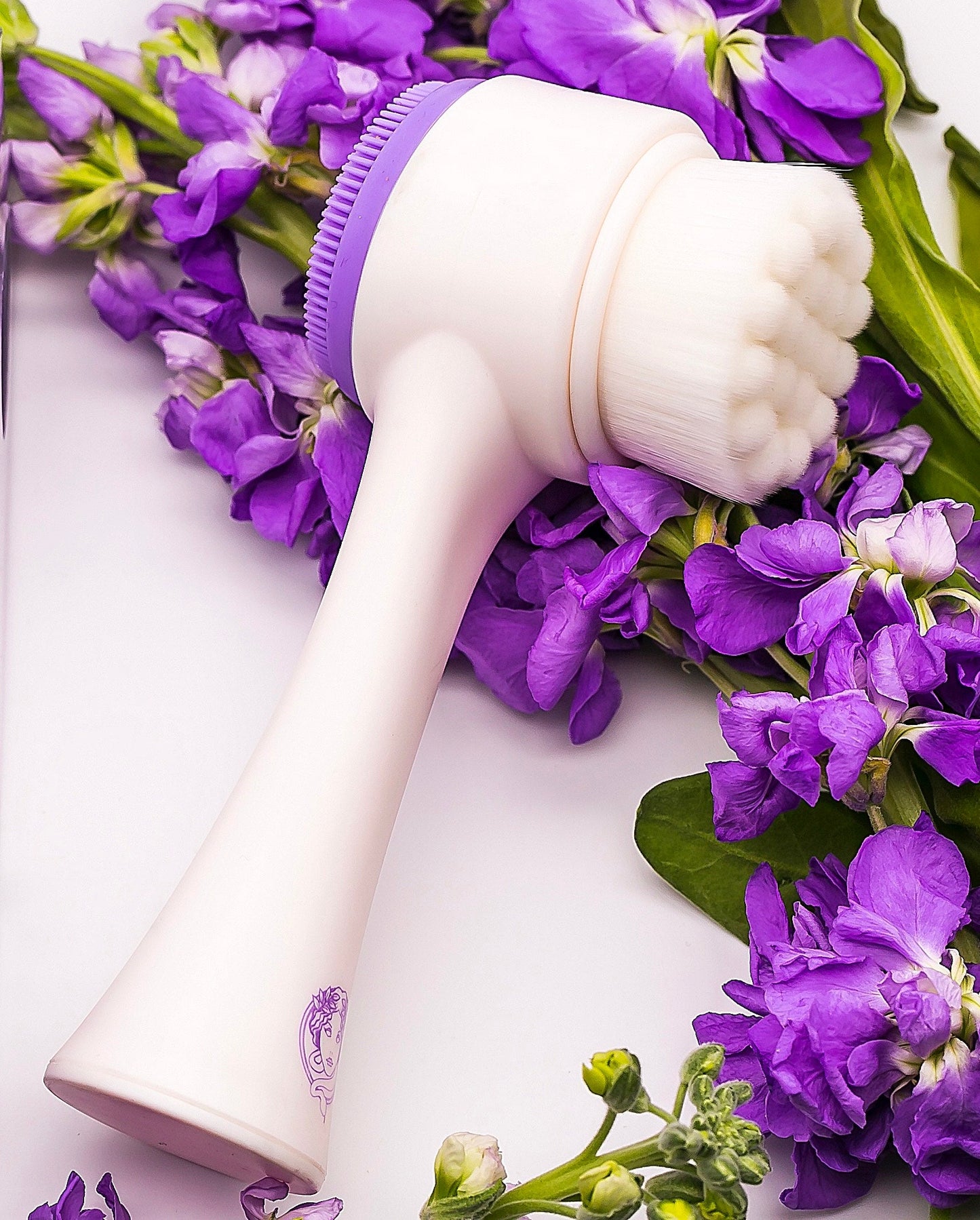 Hygia's Blue Dual Facial Cleanser Brush Hygias Blue