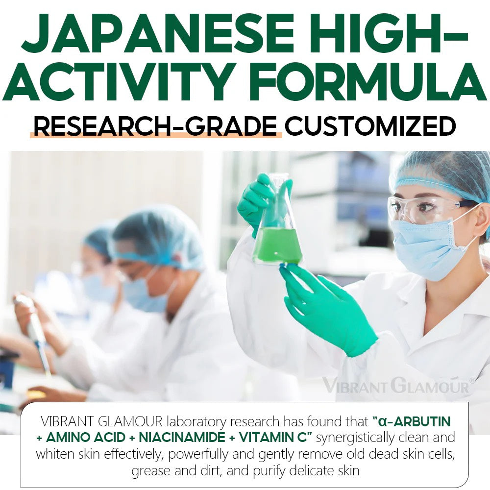 VIBRANT GLAMOUR α‑Arbutin Whitening Facial Cleanser