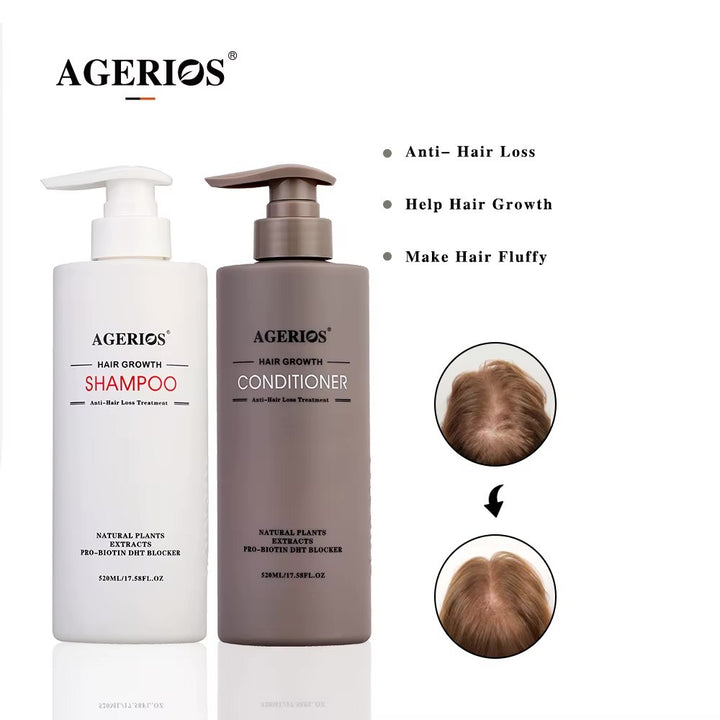 Tavel Kit Agerios (Hair Growth Shampoo & Conditioner Set)