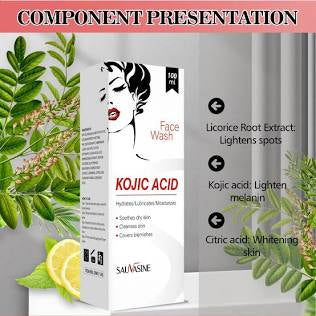 Sauvasine- Face Wash - Kojic Acid- Healthier and clearer skin