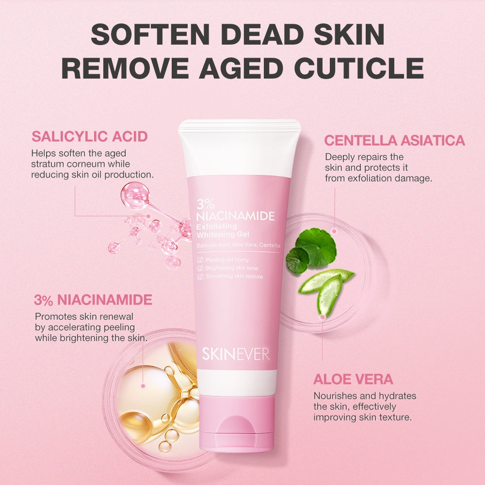 Exfoliating Whitening Gel- 3% Niacinamide -
