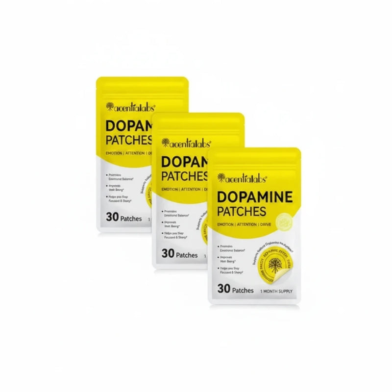 Acentiallabs Dopamine Patches - Support Focus, Motivation