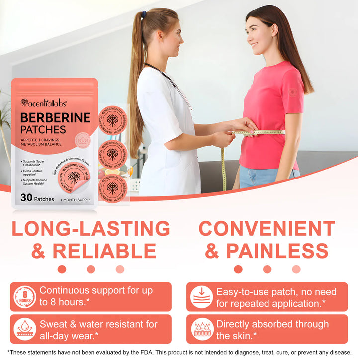 Berberine Patches- Appetite and Control- Metabolism Balance
