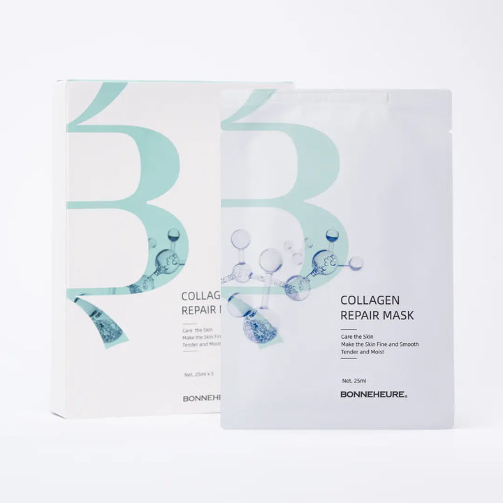 Human Collagen Recombinant Sheet Mask  - Skin feels tighter and wrinkles soften