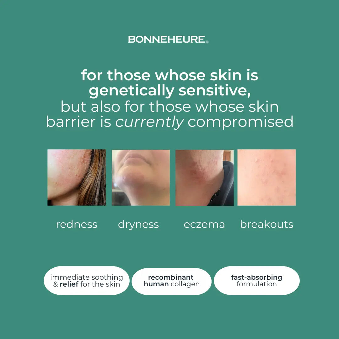 Human Collagen Recombinant Sheet Mask  - Skin feels tighter and wrinkles soften
