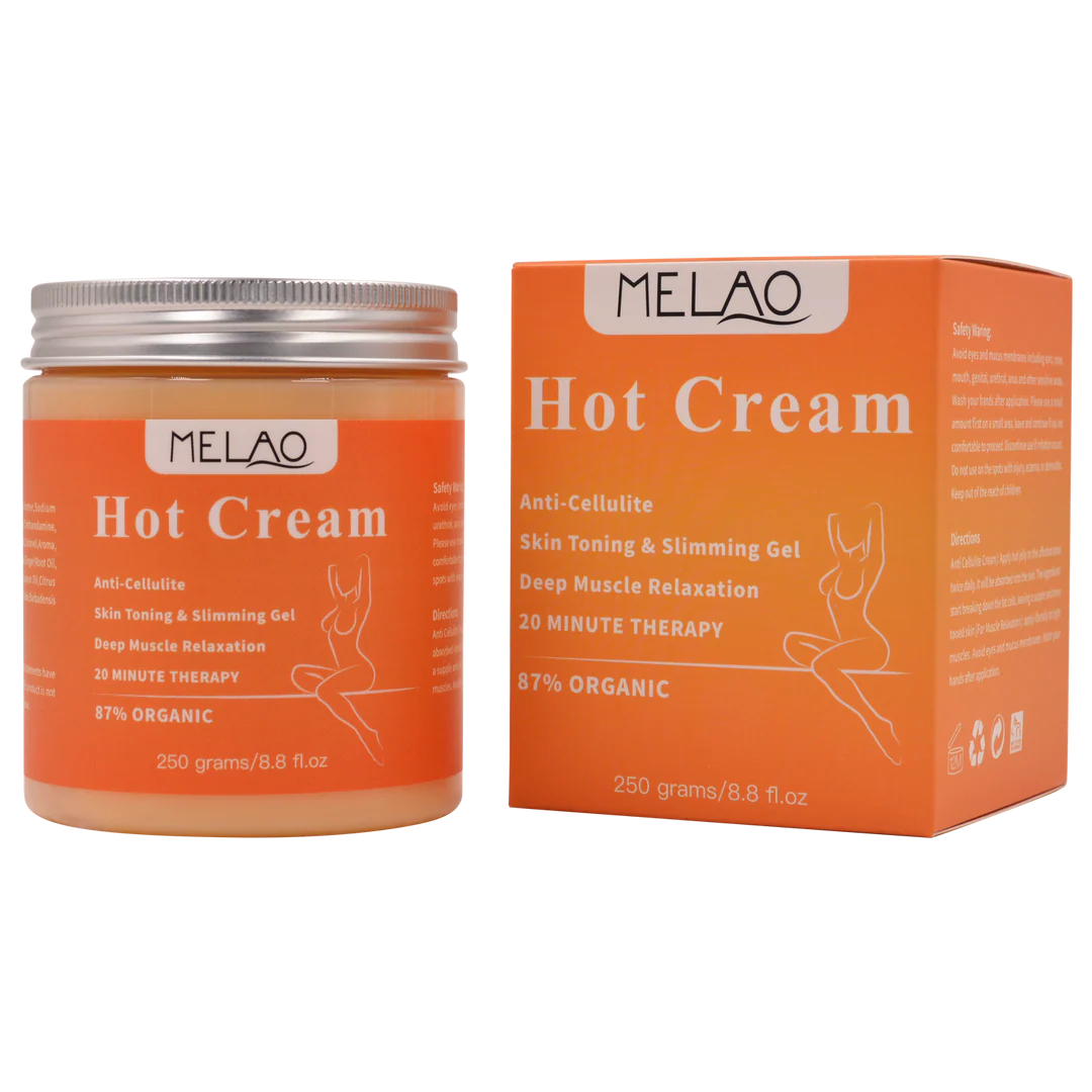 Melao Hot Cream - Prevents Cellulite- Sculp your silhouette