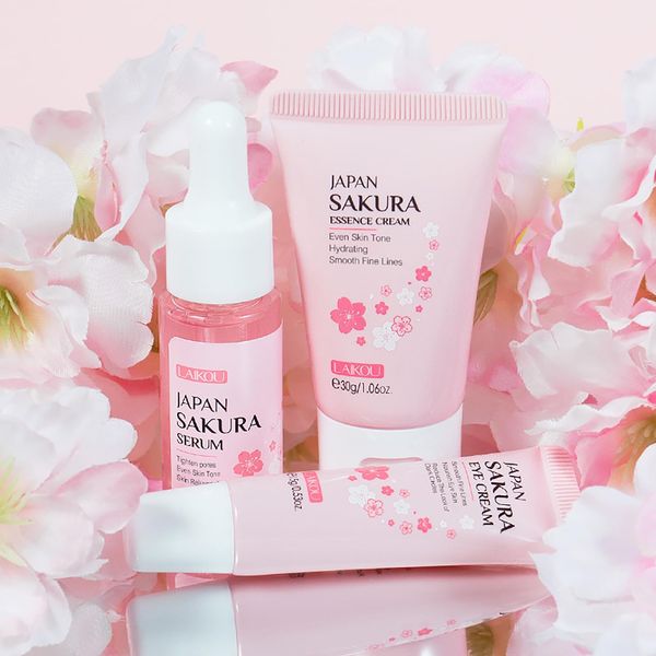 Japan Sakura Skincare Set  3-piece