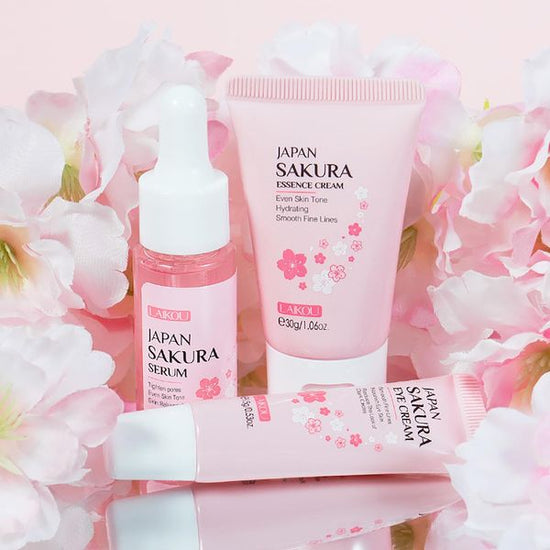 Japan Sakura Skincare Set  3-piece