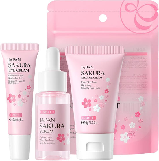 Japan Sakura Skincare Set  3-piece