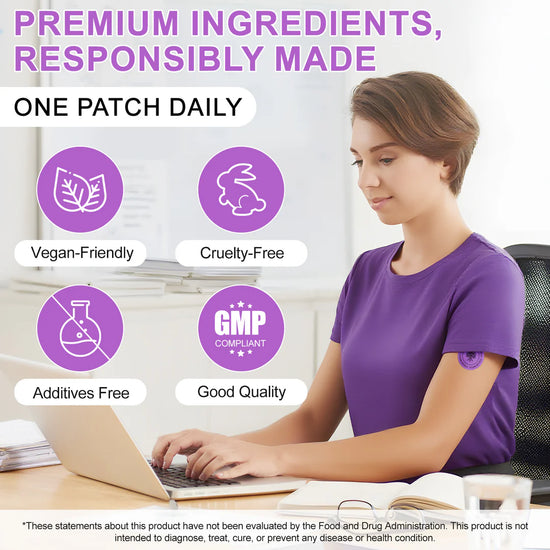 Acentiallabs Focus Patches - Support mental clarity &  Concentration
