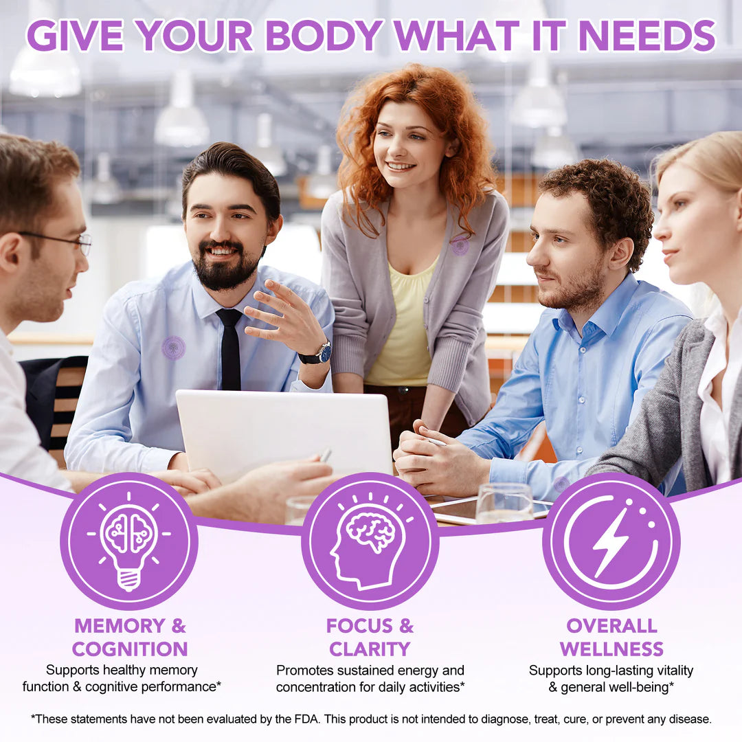Acentiallabs Focus Patches - Support mental clarity &  Concentration
