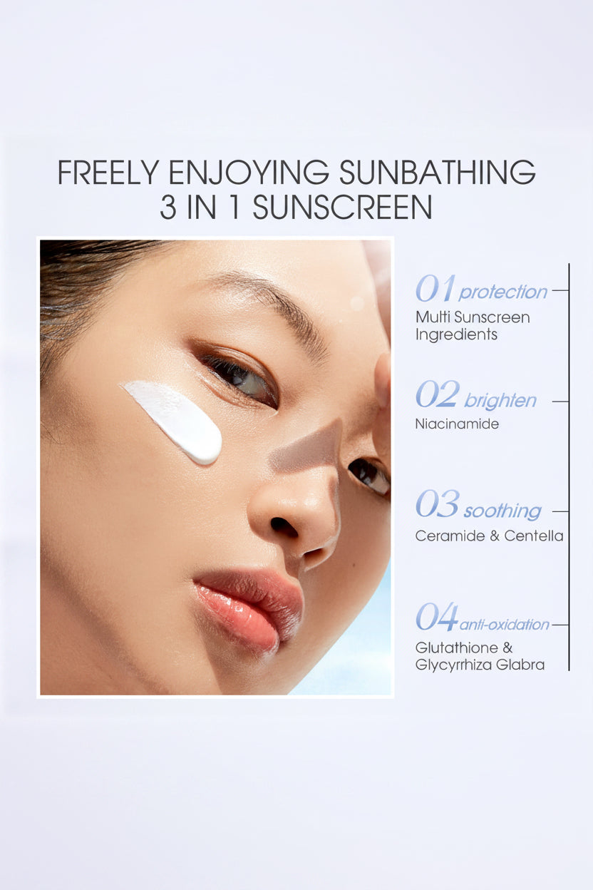 Water Light Serum Sunscreen - SPF 50++++ - Niacinamide- Glutathione