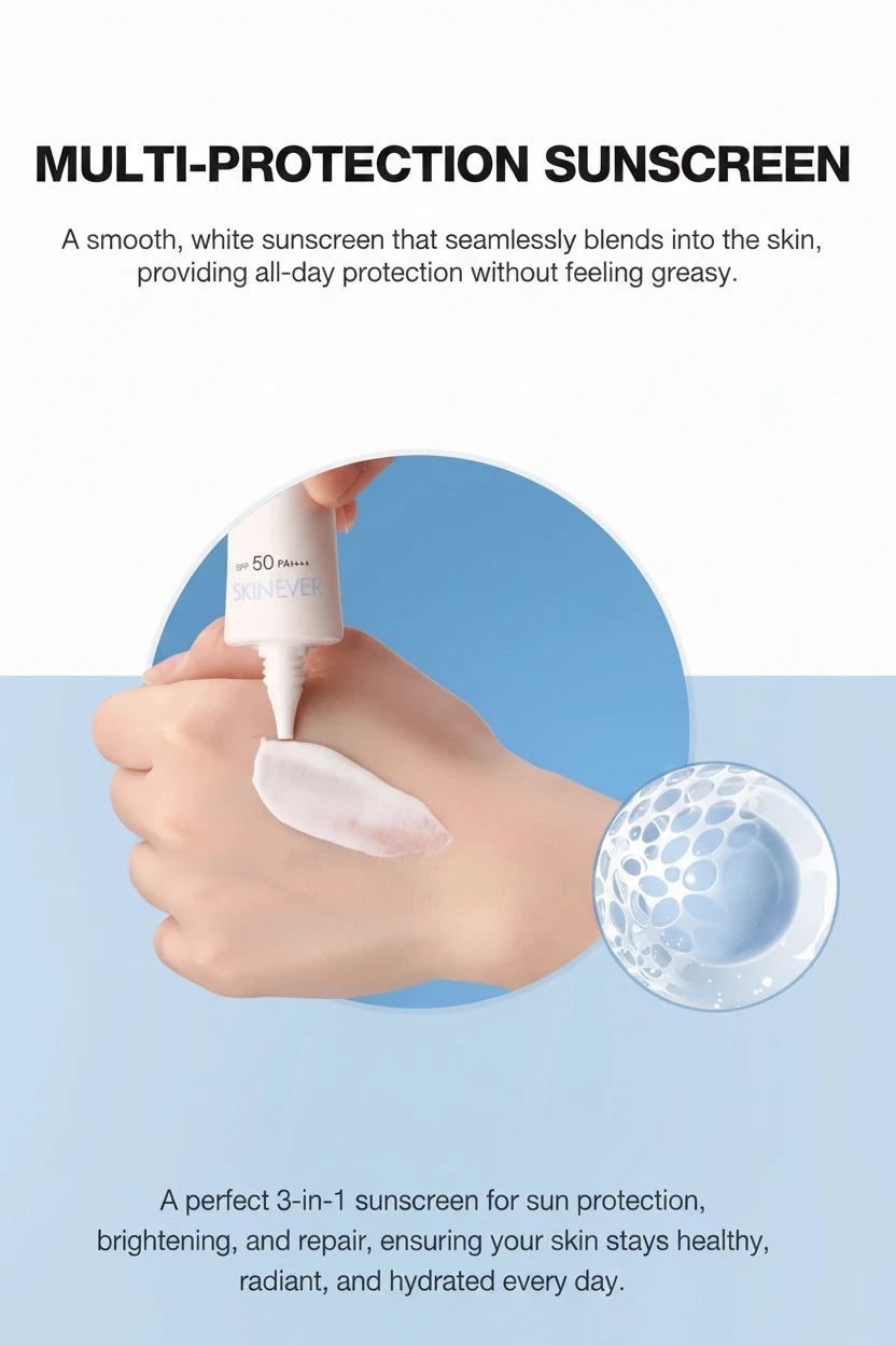 Water Light Serum Sunscreen - SPF 50++++ - Niacinamide- Glutathione