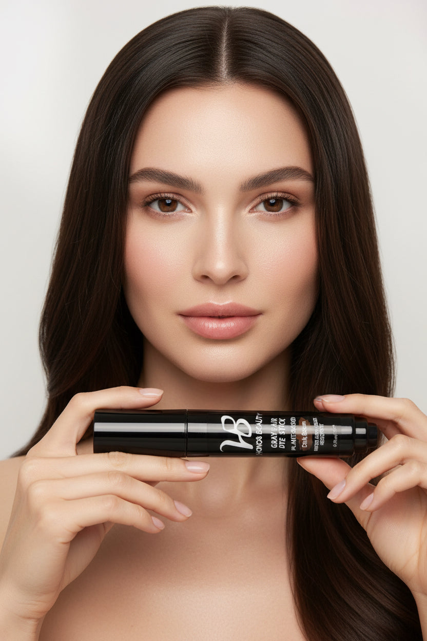 Honos Beauty - Gray Hair Dye Stick-  Hides gray hairs and roots in seconds