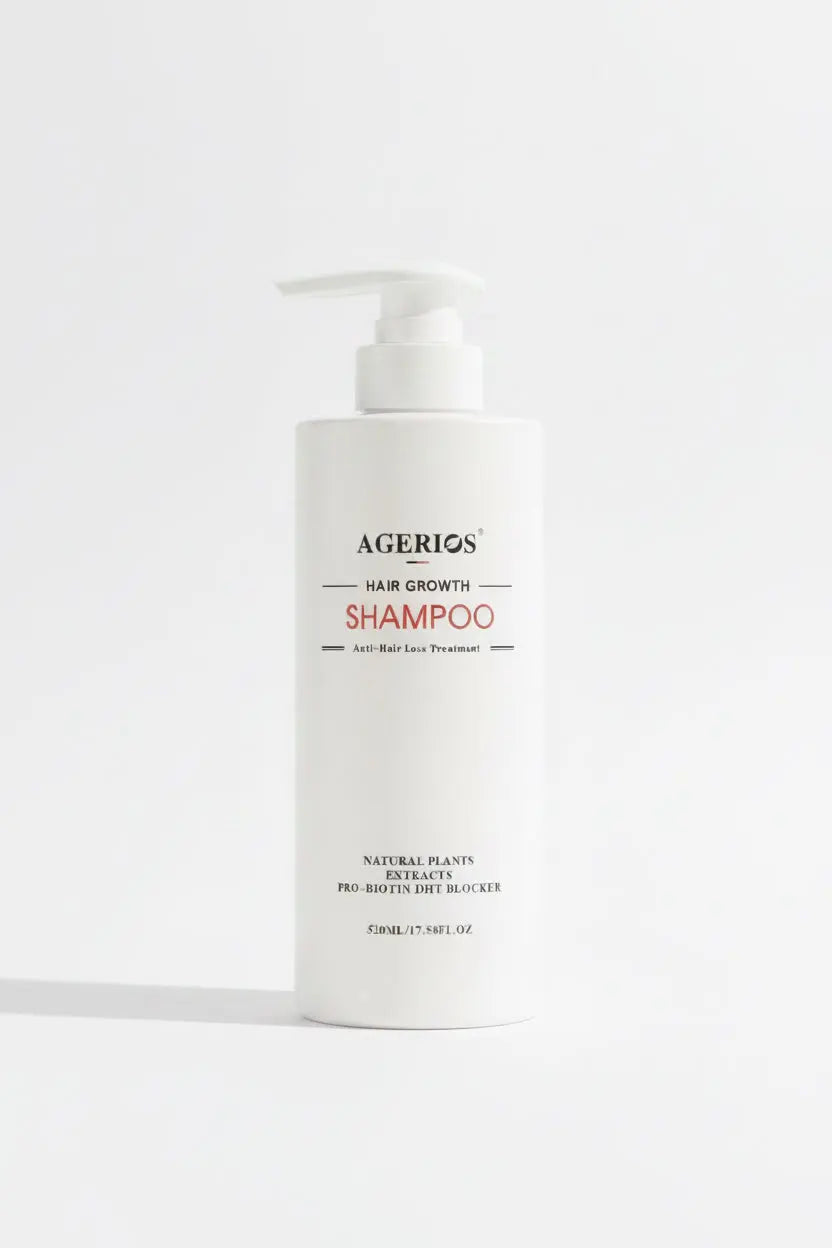 Agerios Hair Growth Shampoo- Stimulates Hair Growth- Strengthens Hair Honos Beauty
