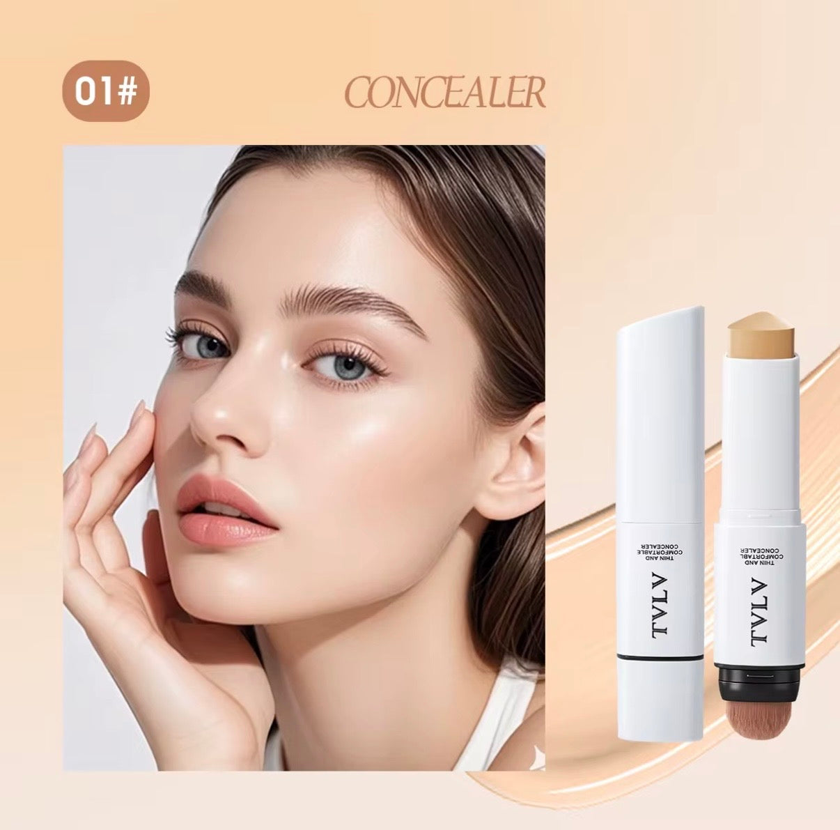 TVLV Concealer Foundation Stick -  Concealer and foundation combination