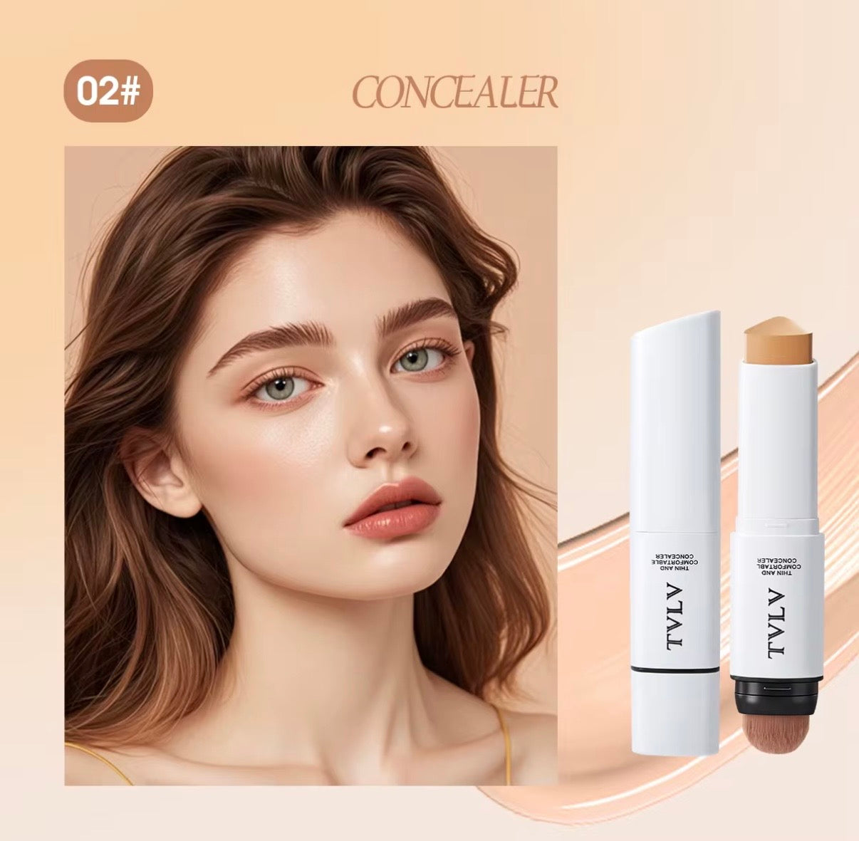 TVLV Concealer Foundation Stick -  Concealer and foundation combination