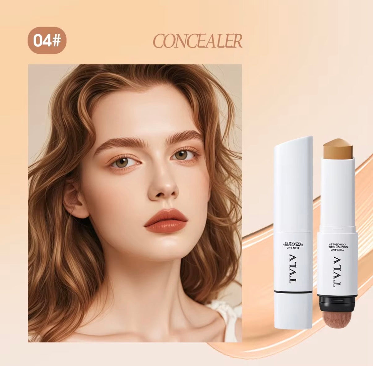 TVLV Concealer Foundation Stick -  Concealer and foundation combination