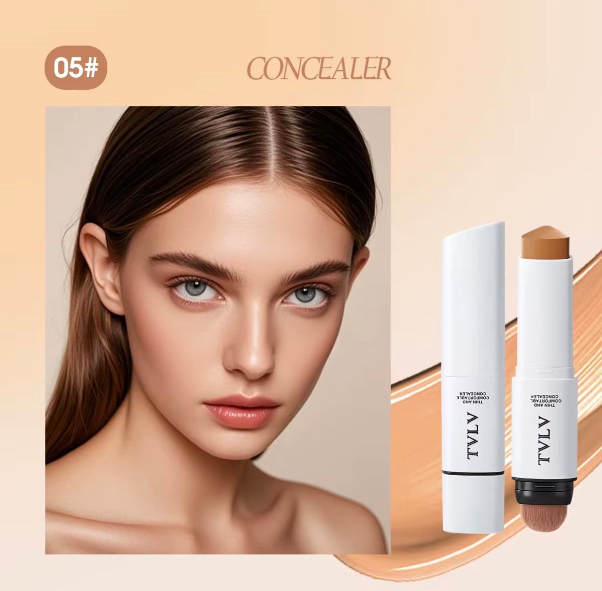 TVLV Concealer Foundation Stick -  Concealer and foundation combination