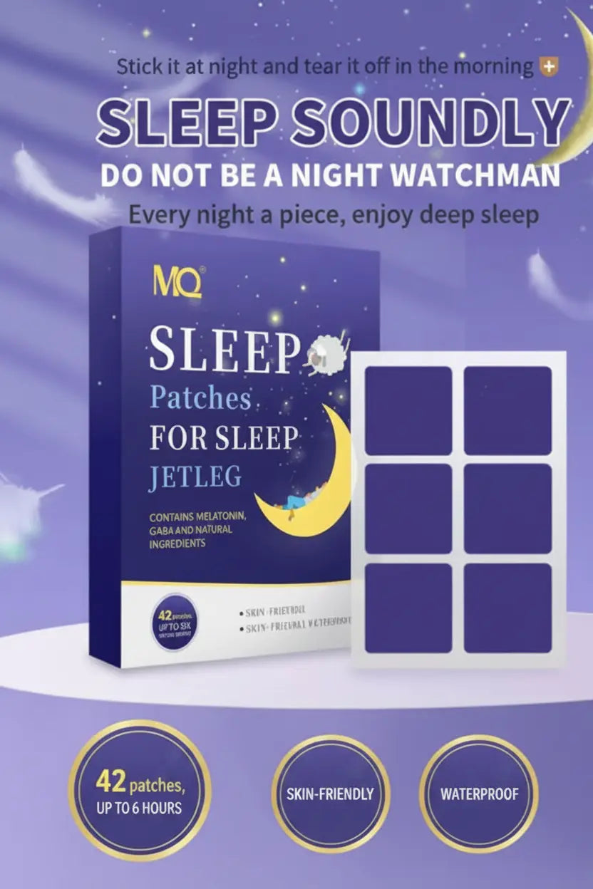 MQ Sleep Patches - Natural Ingredients - Sleep Aid - Relaxing Bedtime Honos Beauty