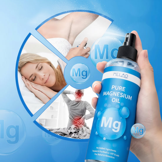 Melao Pure Magnesium Oil Spray | Topical Magnesium Muscle Recovery & Relaxation Support