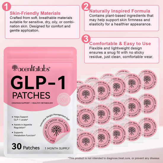 Acentiallabs GLP-1 Support   Patches